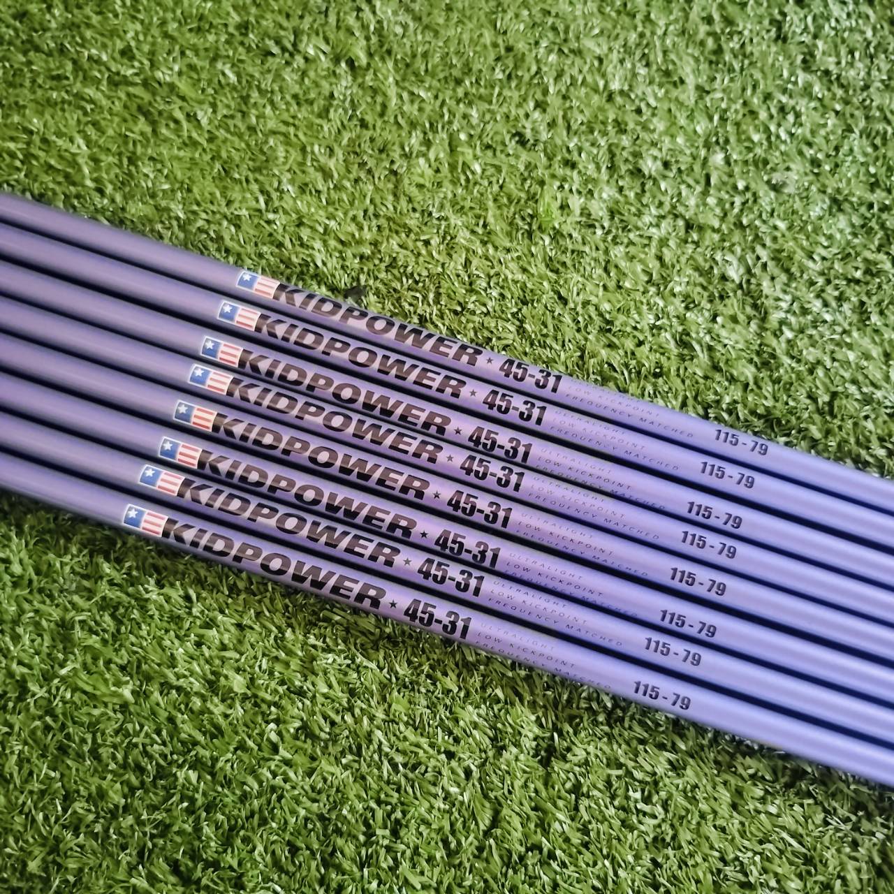 🏌️♀️ ก้านชุดเหล็กใส่ไม้กอล์ฟเด็ก🏌️♀️ ก้าน U.S. Kids Golf KIDPOWER 45-31 ความยาวเฉพาะก้าน 27.75 นิ้ว เป็นก้านสำหรับเด็กที่ดีที่สุดในโลก