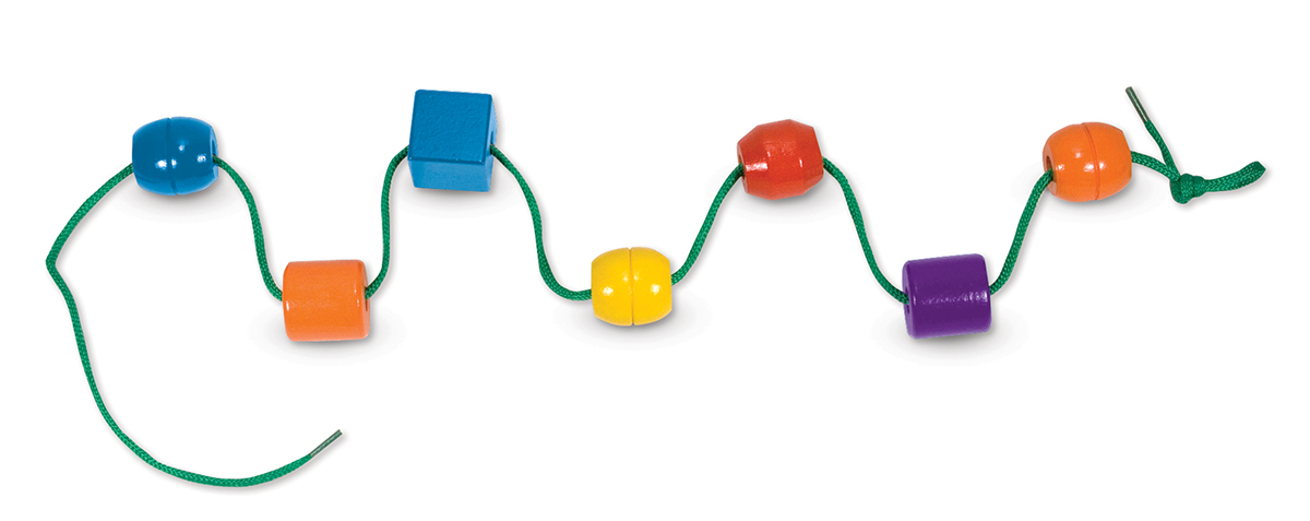 ชุดร้อยเชือก ส่งเสริมการเรียนรู้ด้านสี รูปร่าง จำนวน การต่อ การร้อย Primary Lacing Beads, รุ่น 0544 ของเล่น,ของเล่นเสริมพัฒนาการ, ของเล่นอเมริกา,melissa & doug