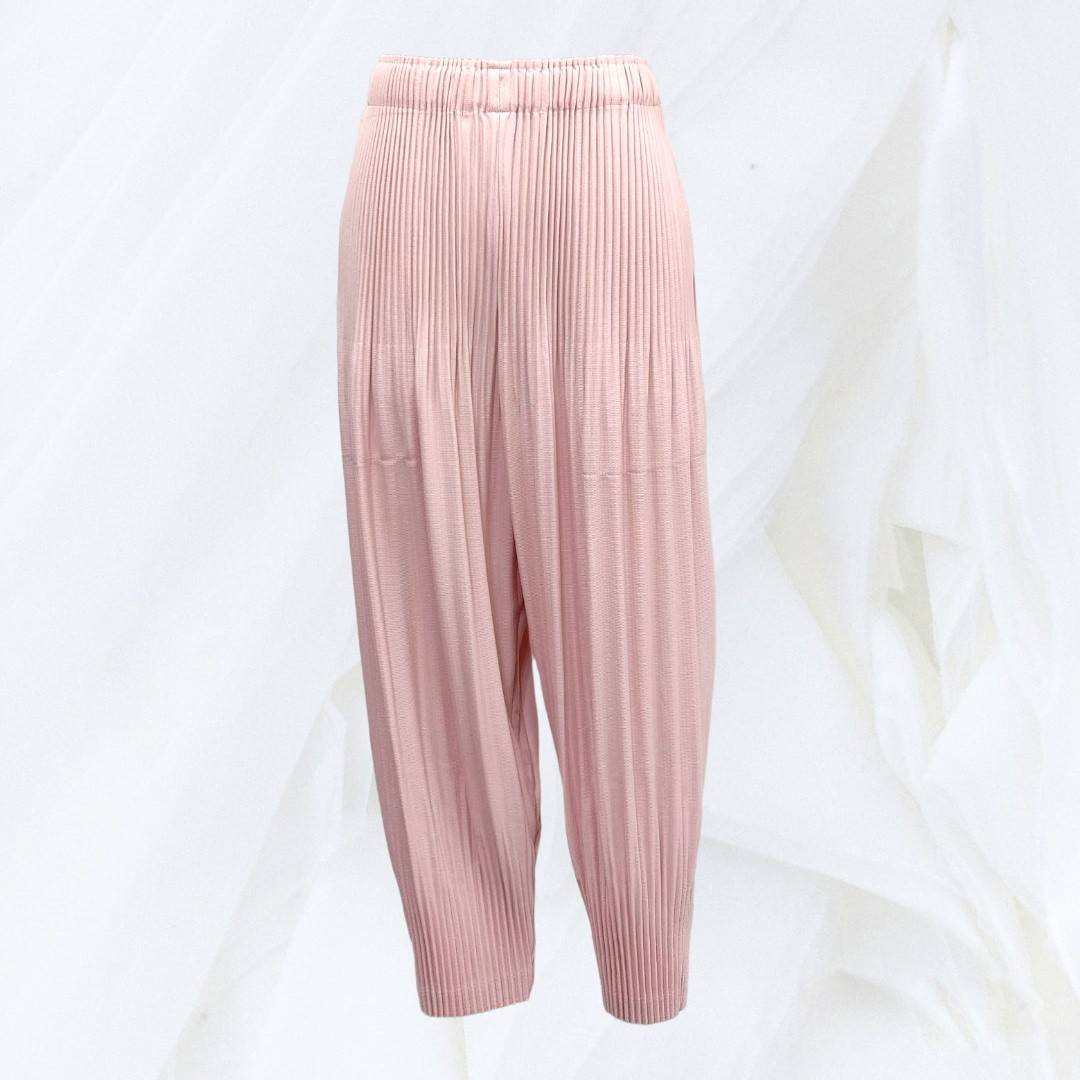 ปรับราคาลง20%!! 2MUAY รุ่น GJO9116 กางเกงพลีทคุณภาพ THICK FUFFY PLEATED PANTS 9สี FREE SIZE