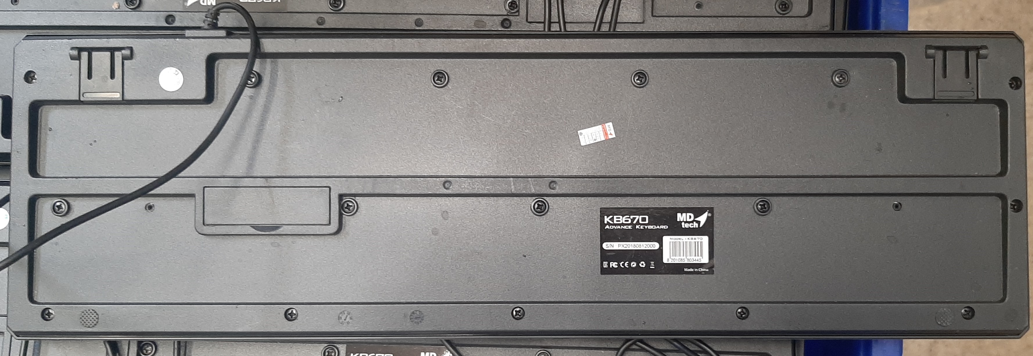 คีย์บอร์ด MD-TECH (KB-670) Black มือสอง มีประกัน