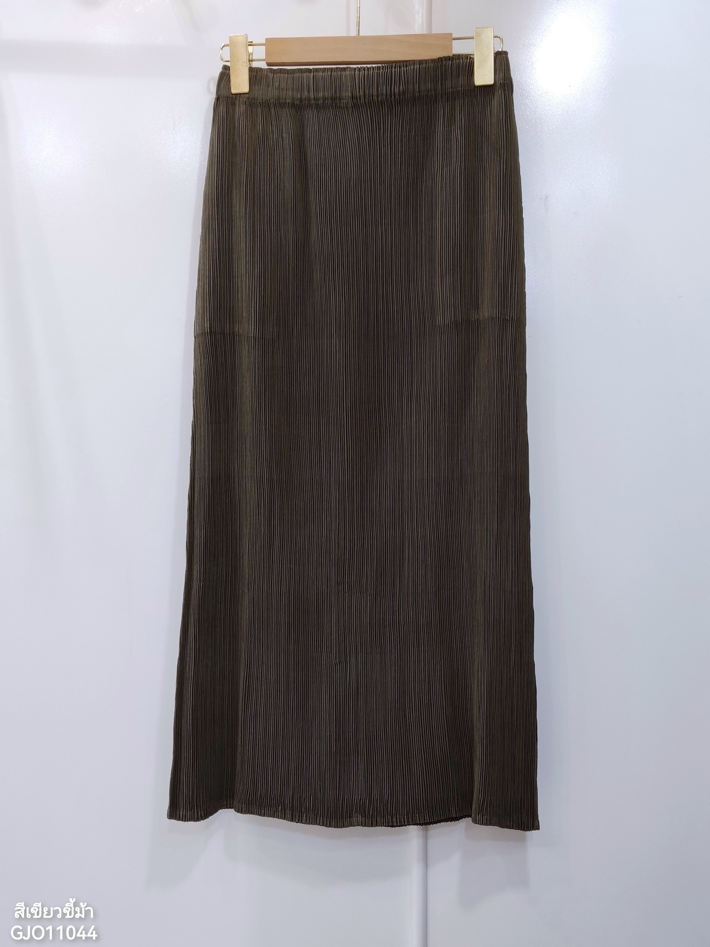 ปรับราคาลง20%!! ยาว 33นิ้ว! 2MUAY รุ่น GJO11044 กระโปรงพลีทผ้าแมตต์ PRNCIL PLEATED SKIRT 10 สี FREE SIZE