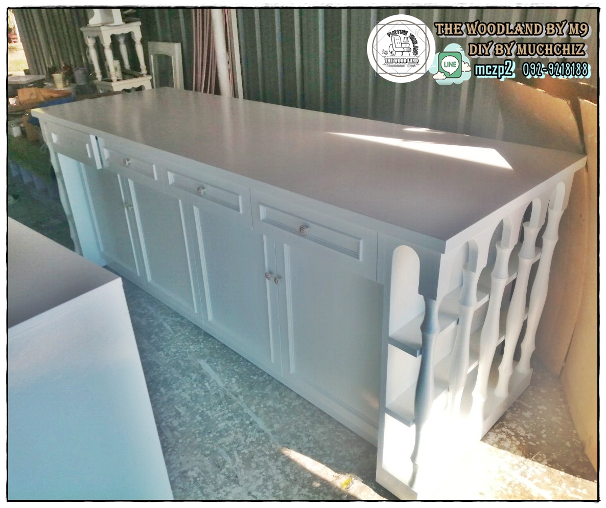 👑Counter-bar #Counterห้องครัว #Furniture vintage style #Counterกาแฟ☕️💮 เฟอร์นิเจอร์เจ้าหญิง/ตู้vintage🔖สีขาว🗄ตู้หัวเตียง#ตู้ลิ้นชัก#ตู้วางTV🖥#ตู้วางรองเท้า✿◕ ‿ ◕✿⛲ตู้โชว์#ตู้กระจก🔖