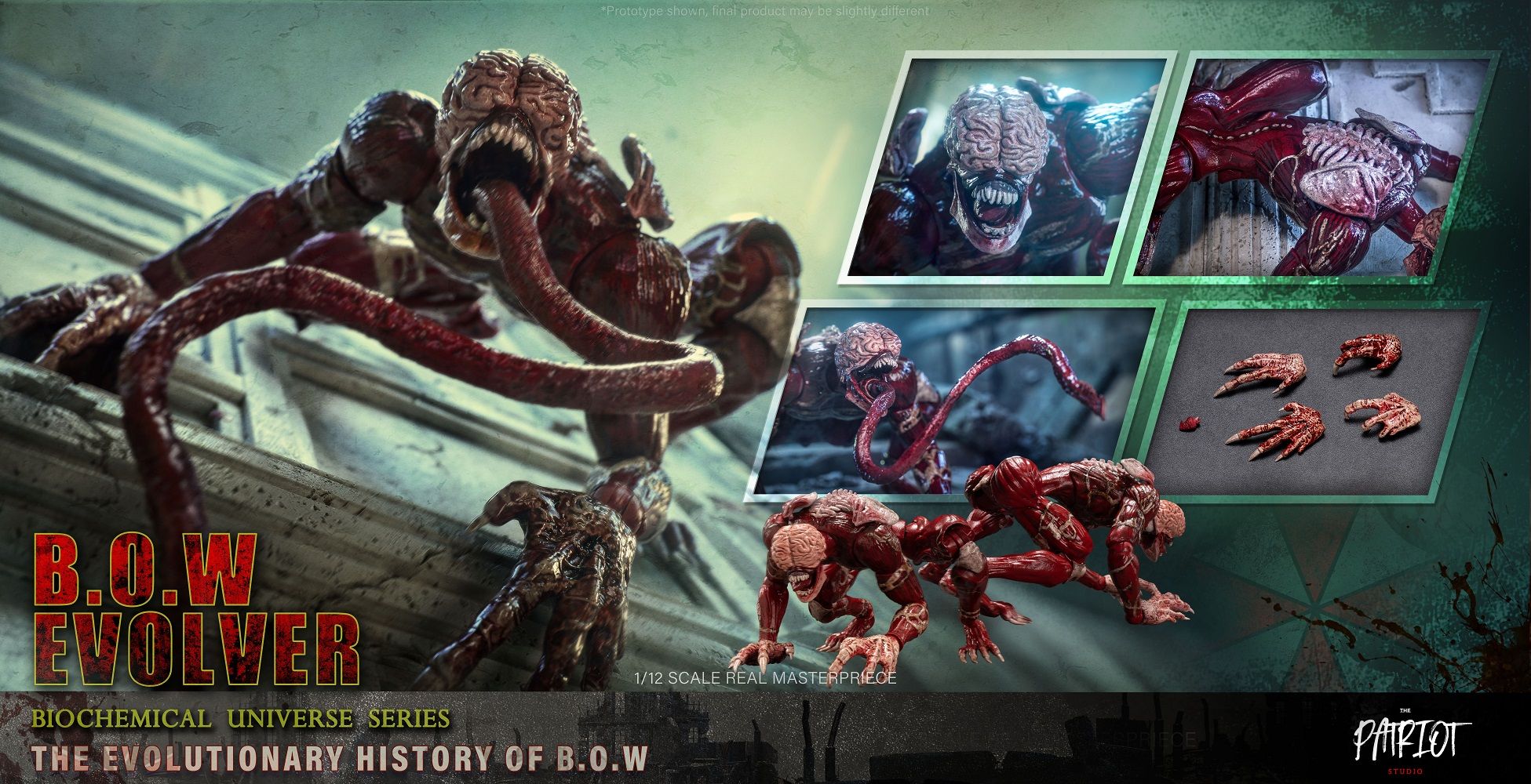 [สั่งจอง]Patriot Studio PAME012 1/12 : Monster The Evolver [reissue]