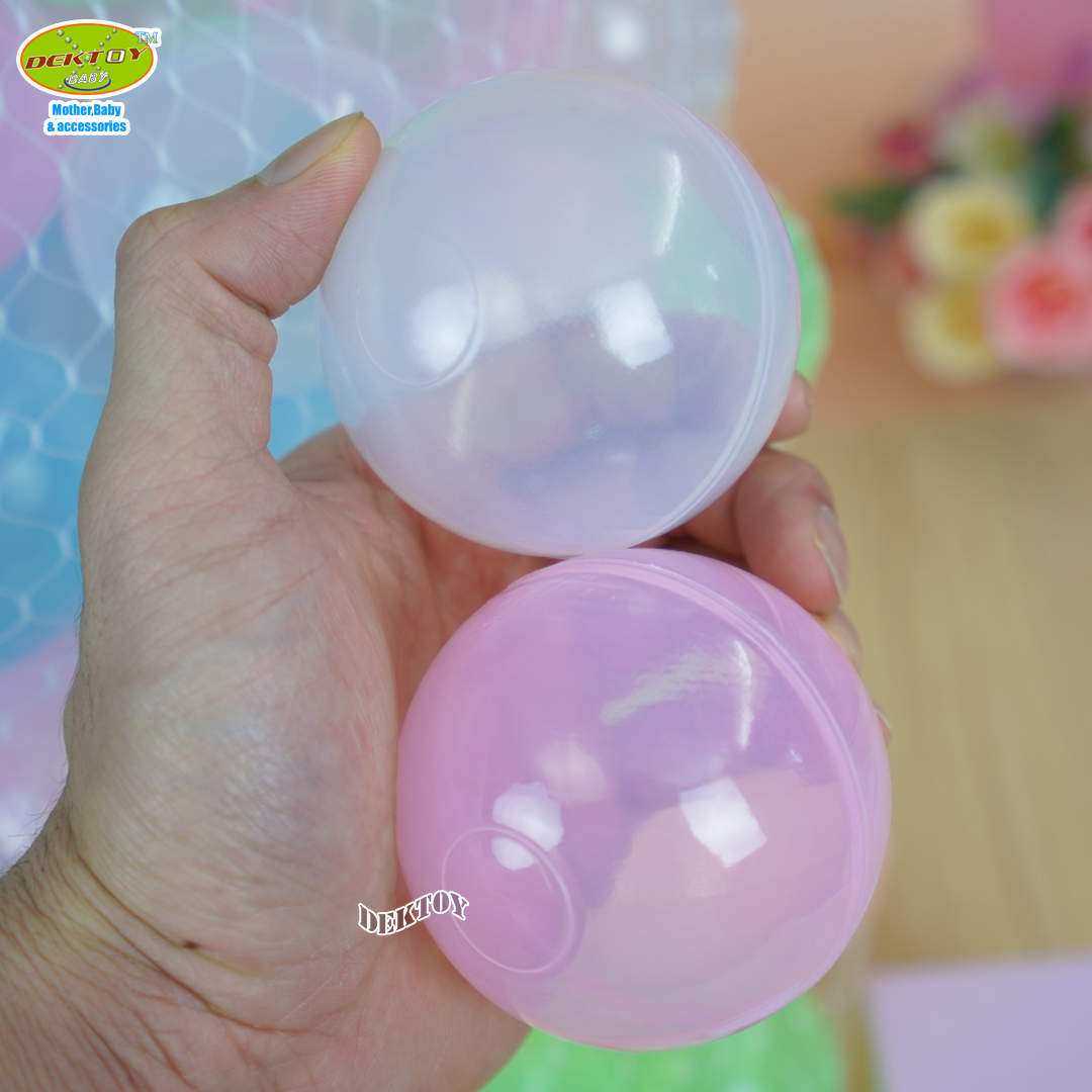 ของเล่นเด็ก SR TOY ลูกบอลพลาสติกหลากสี ขนาด 2.8 นิ้ว 100 ลูก