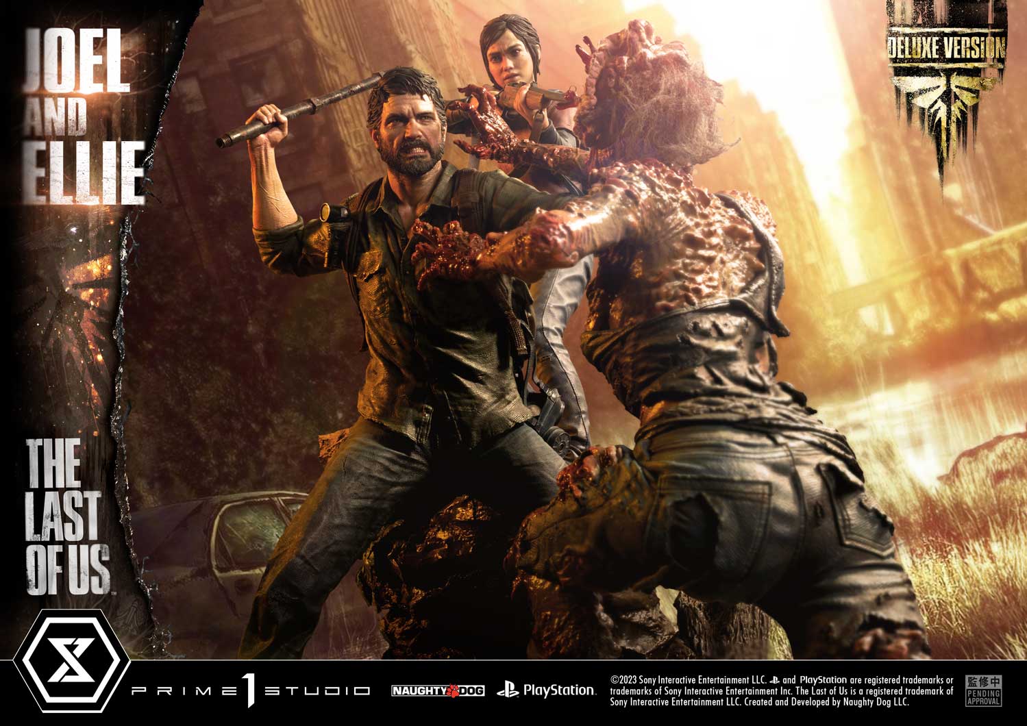 [สั่งจอง]Prime 1 Studio 1/4 : Joel ＆ Ellie (The Last of Us Part 1)