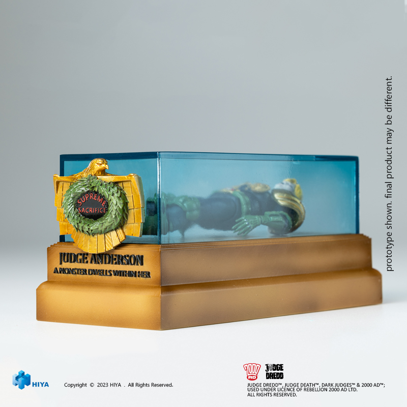 [สั่งจอง]Hiya toys 1/18 : EMJ0262 - JUDGE DREDD Hall of Heroes Judge Anderson (10cm)