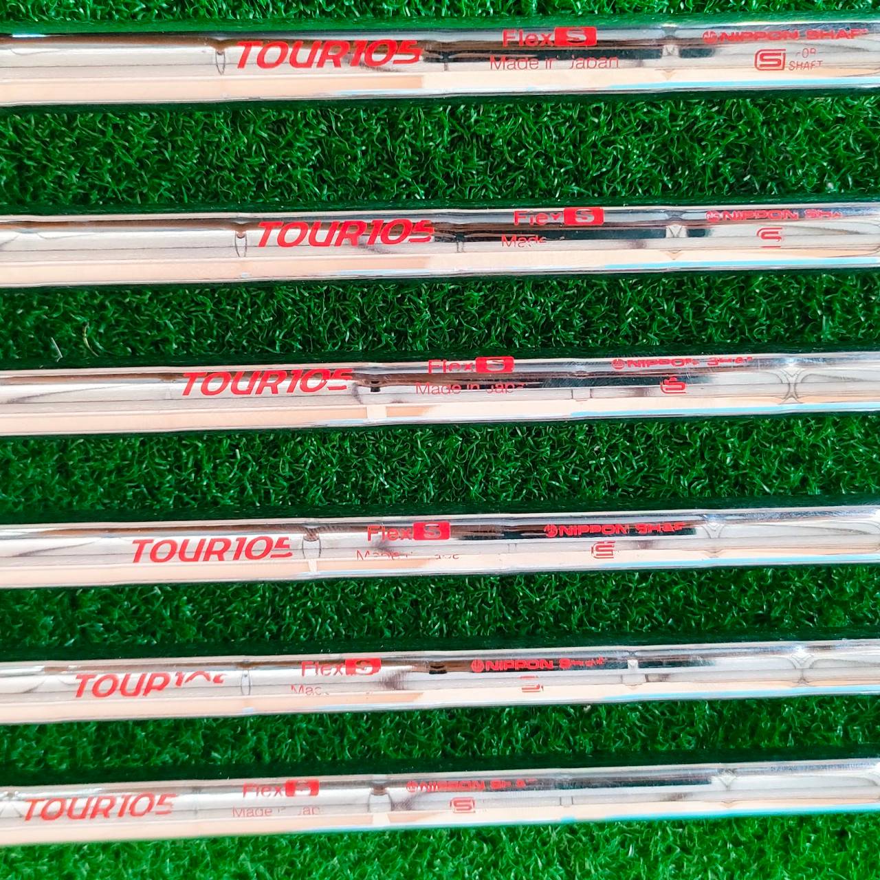 ชุดเหล็ก Geotech GT-Forged Tour Issue CNC Full Fitting มีเหล็ก 5-9 เเละ PW ก้าน N.S.PRO MODUS3 FLEX S สภาพสวย เดิมๆครับ