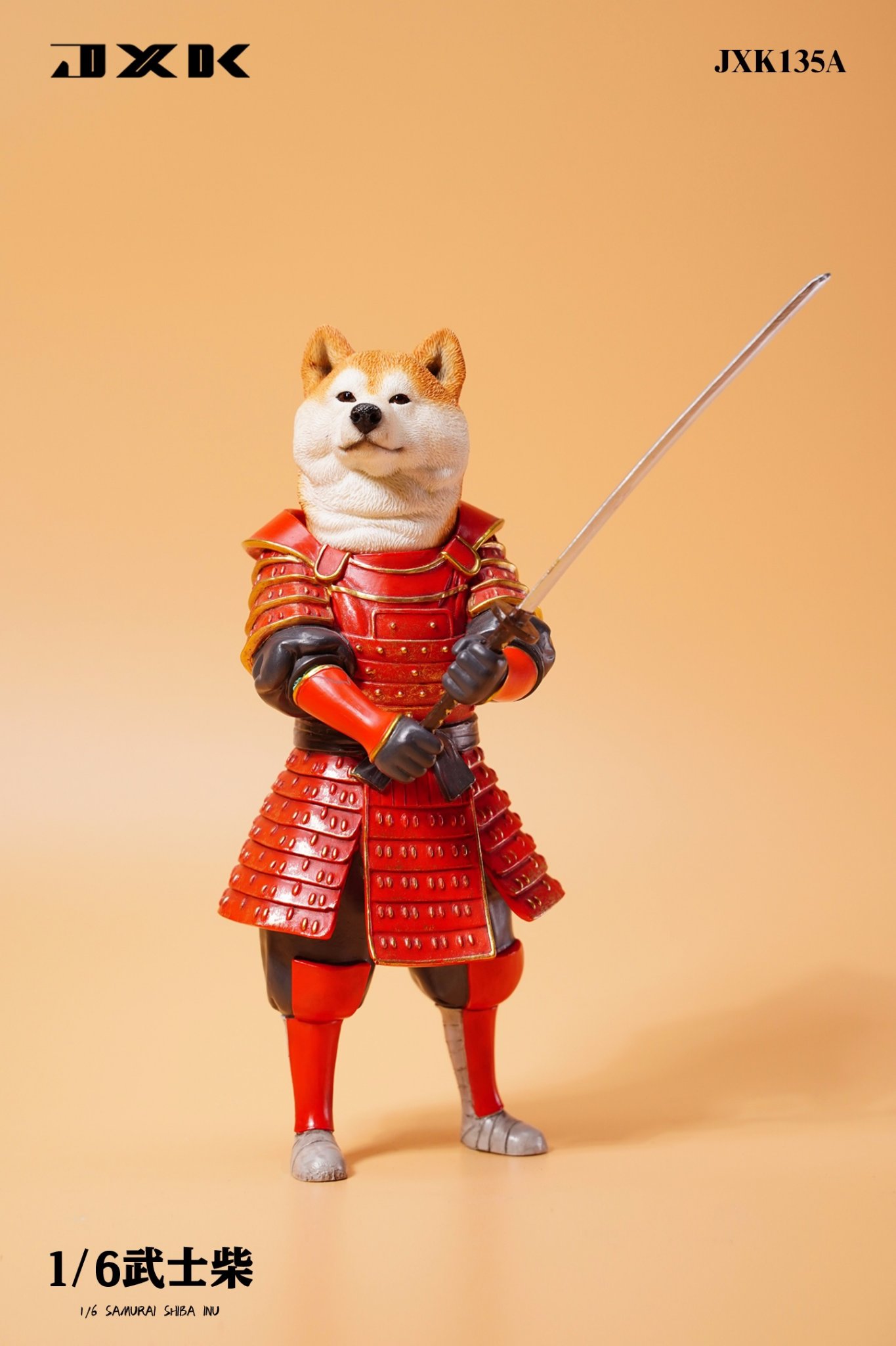 [สั่งจอง] JXK JXK135 1/6 : Samurai Shiba Inu