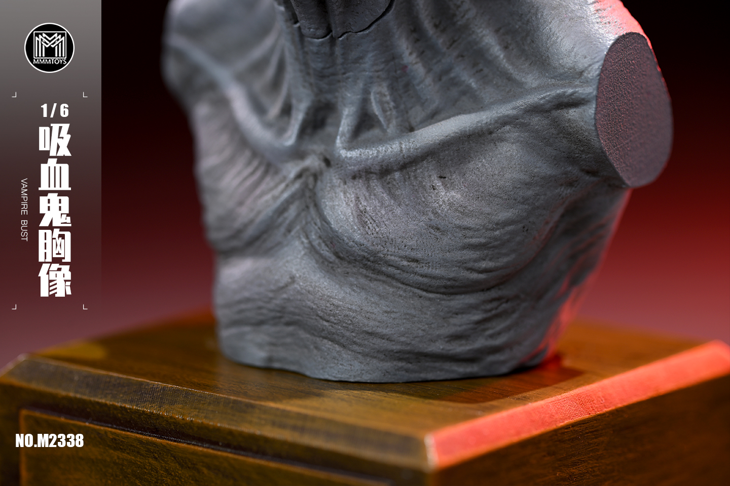 [สั่งจอง] MMMTOYS M2338 1/6 : vampire bust M2338