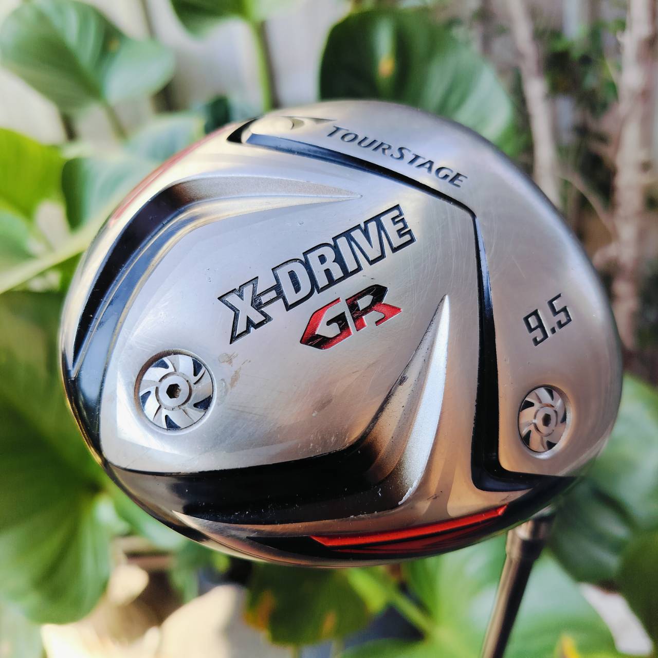 DRIVER TOURSTAGE X-DRIVE GR 9.5 ก้าน Quadra Fire express LD60 ก้านโหดมาก!!!!!!! หัวไม้คอนข้างใหญ่ ชดเชยเชยผิดพลาดได้สูง ไม้กอล์ฟพรีเมี่ยมมือสอง ของแท้ By NakaraLuxurious