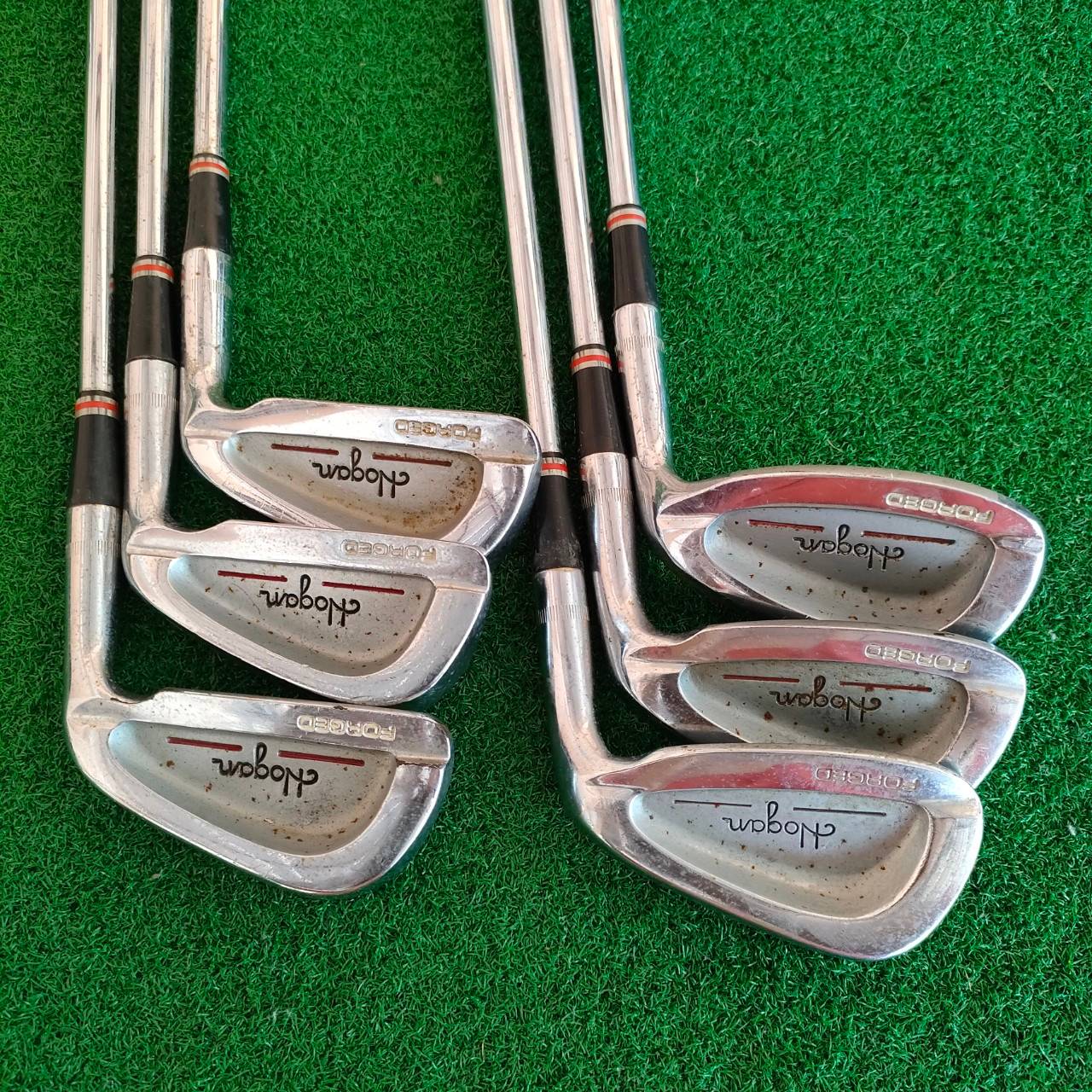 ชุดเหล็ก HOGAN FORGED มีเหล็ก 4-9 SW ขาดเหล็ก 6 ก้าน APEX ก้านเหล็ก FLEX R ผลิตที่ประเทศญี่ปุ่น