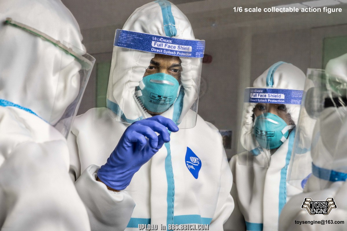 [สั่งจอง] Toys Engine TE003-008 1/6 Scale : Protective clothing isolation gown medical