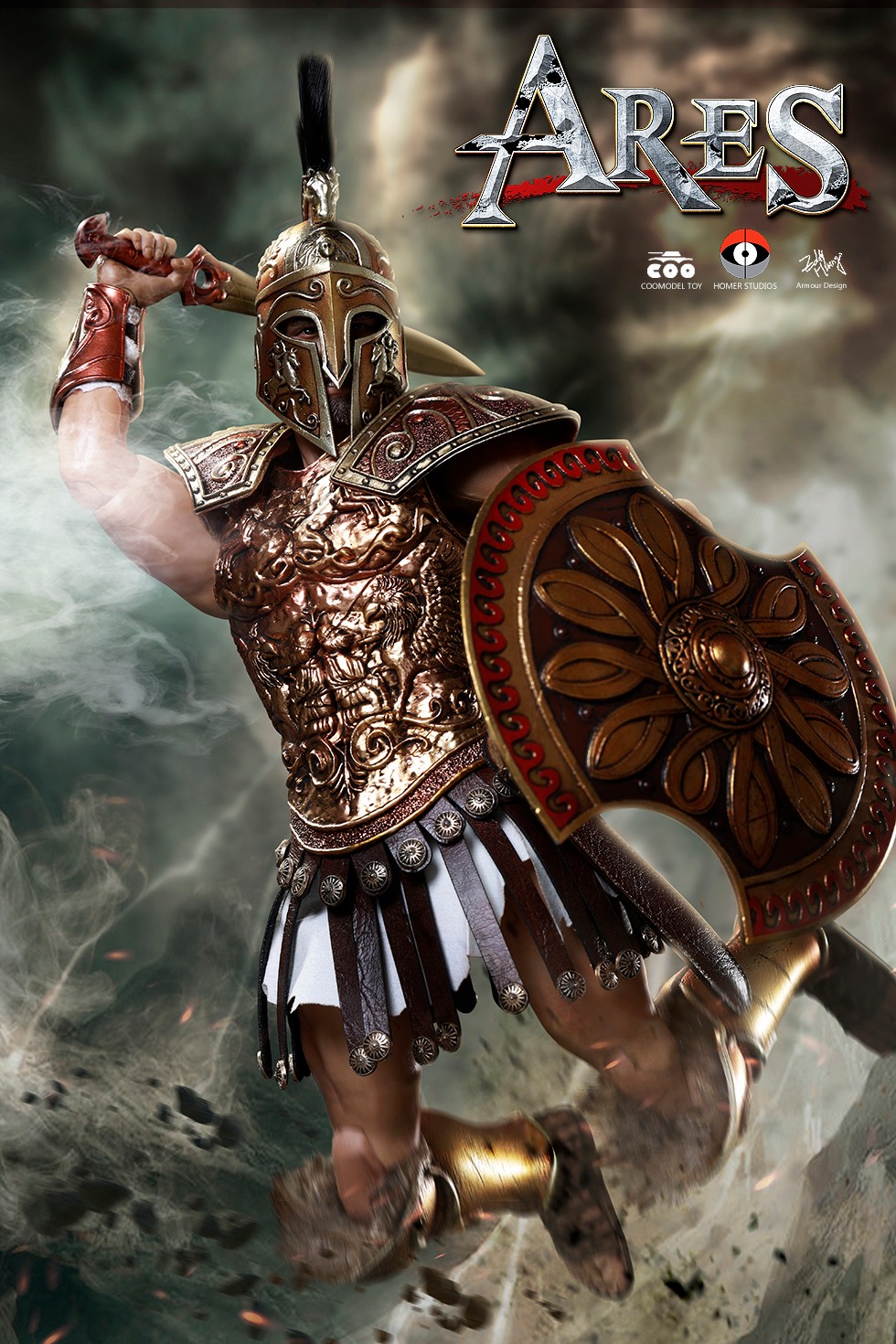 [สั่งจอง] COOMODEL X HOMER HS003 1/6 PANTHEON SERIES - ARES/ GOD OF WAR