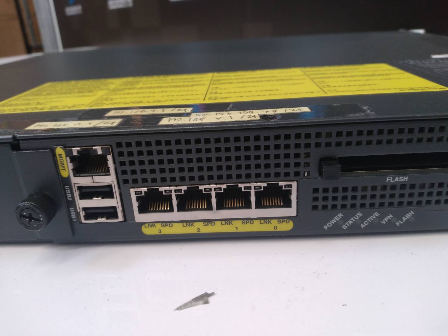 Cisco ASA 5510 Adaptive Security Appliance ASA5010 V05 64-2