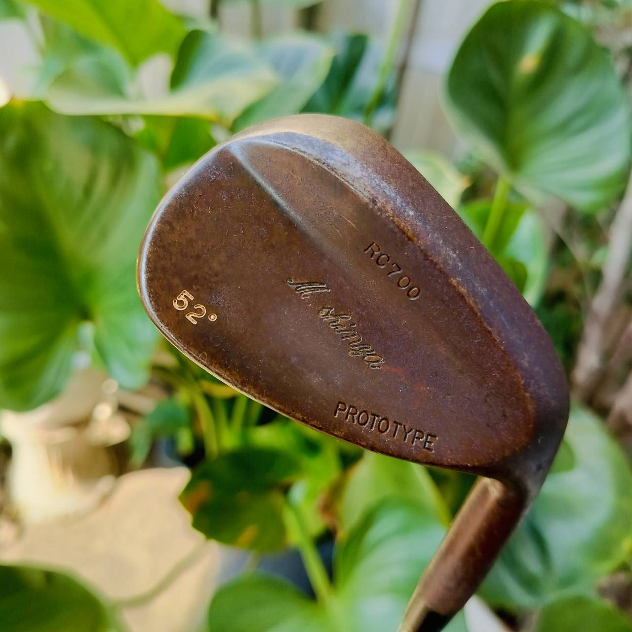 WEDGE RC700 PROTOTYPE สนิม องศา 52 ร่องหน้าไม้สวยมาก งานสวยมาก วัสดุสุดพรีเมี่ยม ไม้กอล์ฟพรีเมี่ยมมือสอง ของแท้ By NakaraLuxurious
