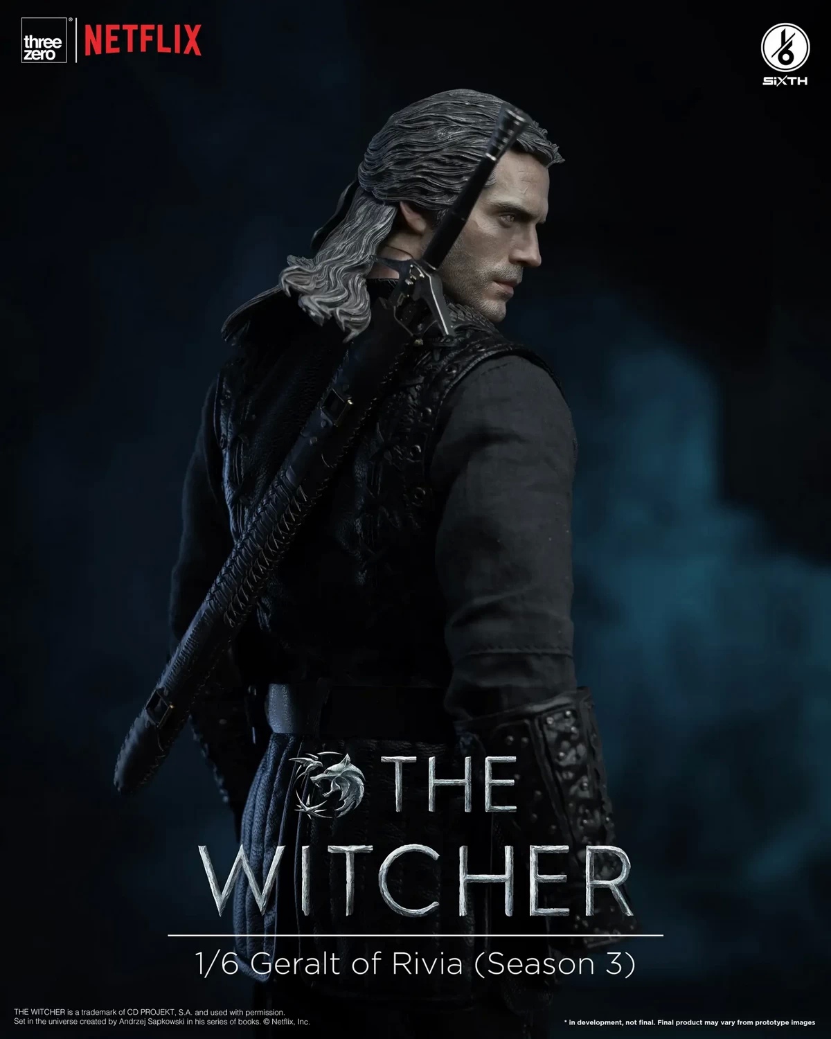 [สั่งจอง] Threezero 3Z05320W0 1/6 : Netflix The Witcher - Geralt of Rivia (Season 3)