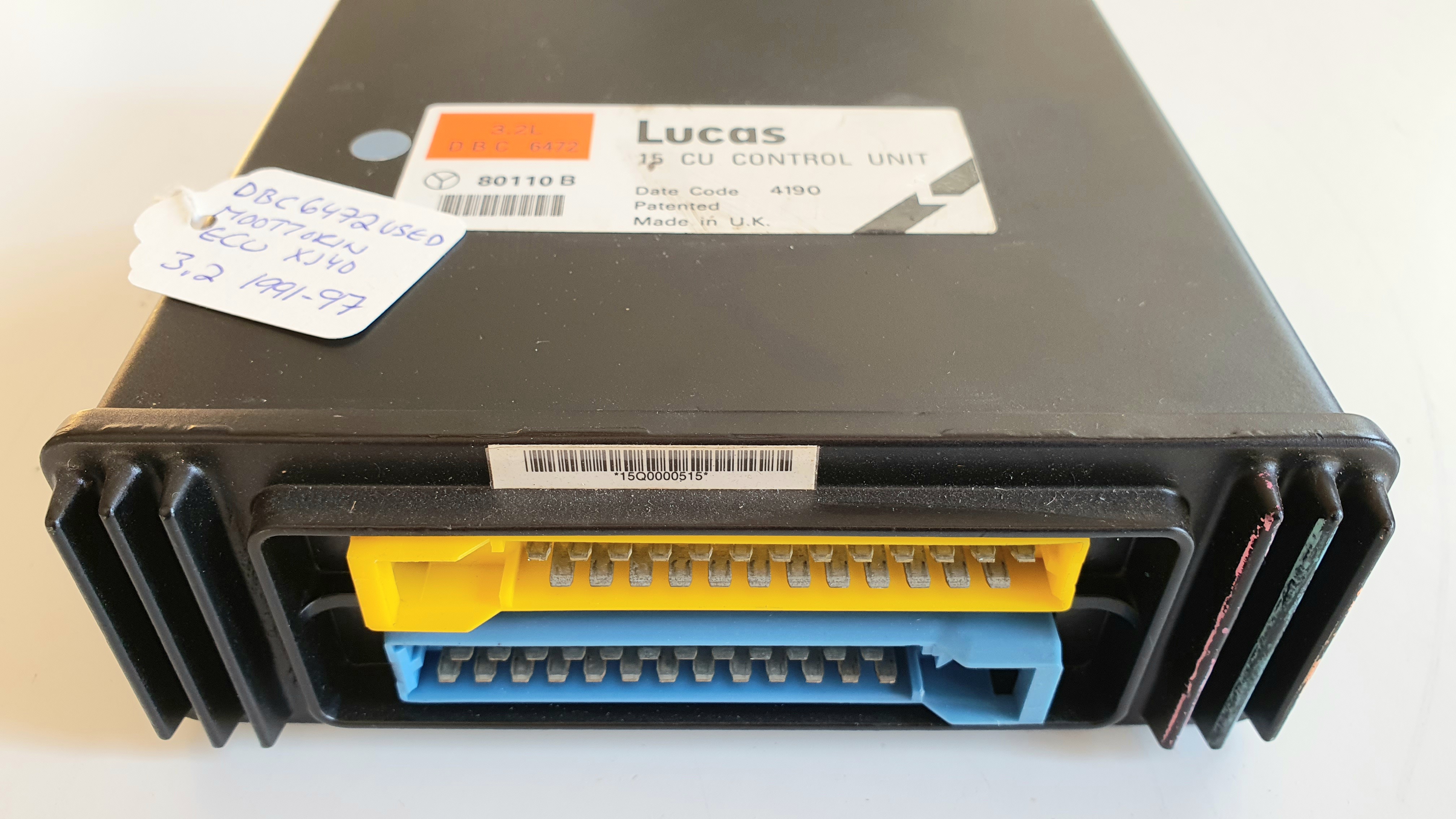 Moottorin ECU XJ40 3.2 1991-97 Käytetty osa =200e