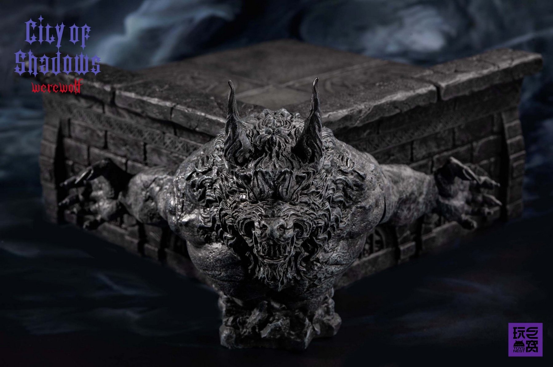 [สั่งจอง]ToysNest : City of Shadows - Werewolf Statue Stage