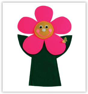 หุ่นมือชุดดอกไม้ ราคายังไม่รวมที่ตั้ง ของเล่นเสริมพัฒนาการ ,ของเล่นเสริมทักษะ,ของเล่นเด็ก, สื่อการสอนอนุบาล