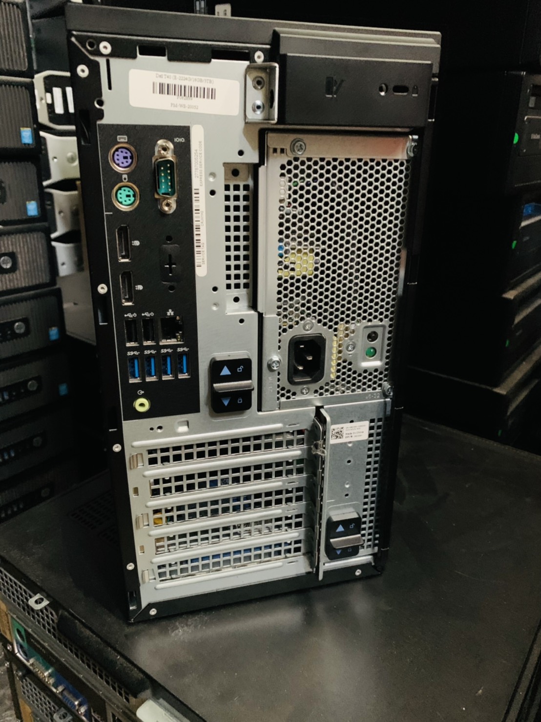 SERVER (เซิร์ฟเวอร์) DELL POWEREDGE T40 E-2224G 3.5GHZ, 4C/4T TURBO server มือสอง server ราคาถูกมาก