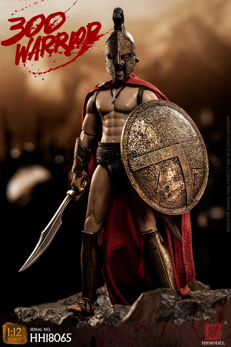 [สั่งจอง]HHMODEL 1/12 Sparta Warriors HH18065