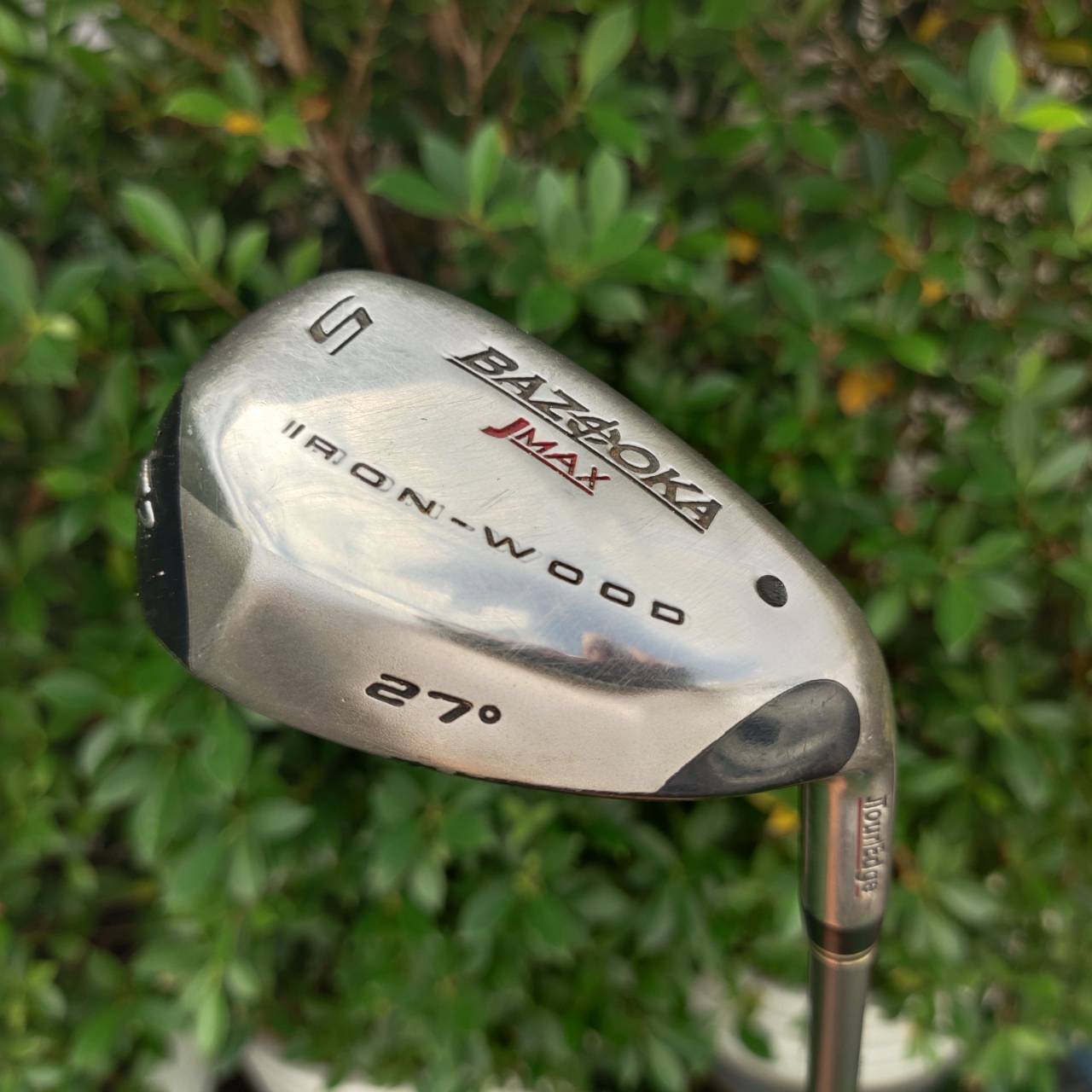 HYBRID 5 BAZOOKA JMAX ก้าน JMAX REACTIVE FLEX R องศา 27 หัวอ้วน ตีง่ายๆมากๆ ตีแทนเหล็กยาว เหล็กหลางได้เลย