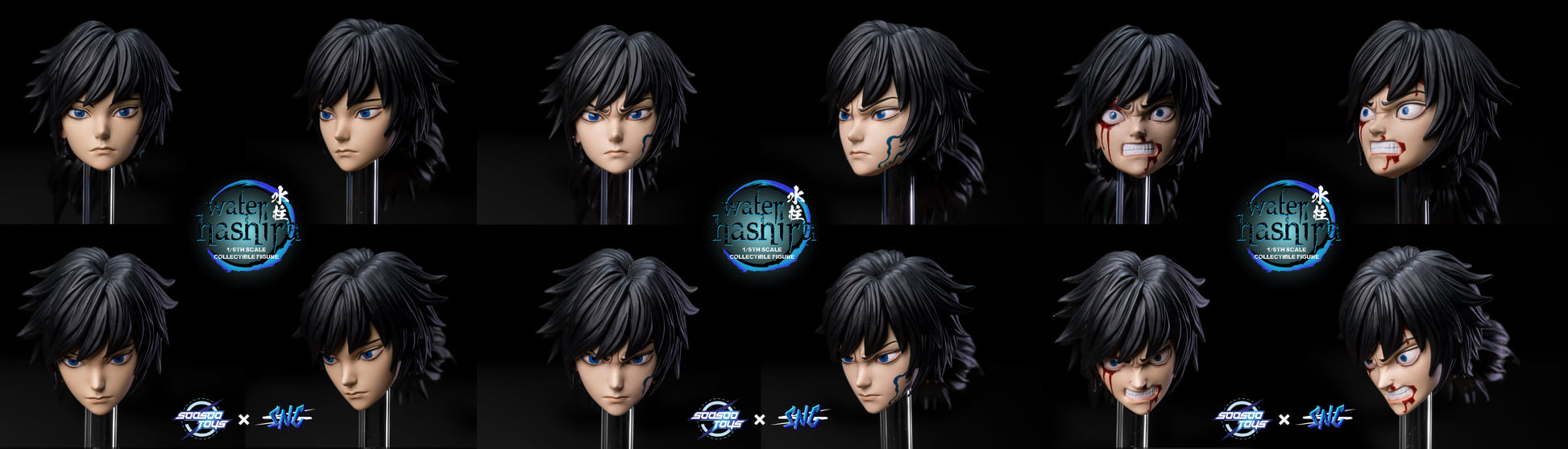 [สั่งจอง]soosootoys x SNC SC-002 1/6 : WATER HASHIRA