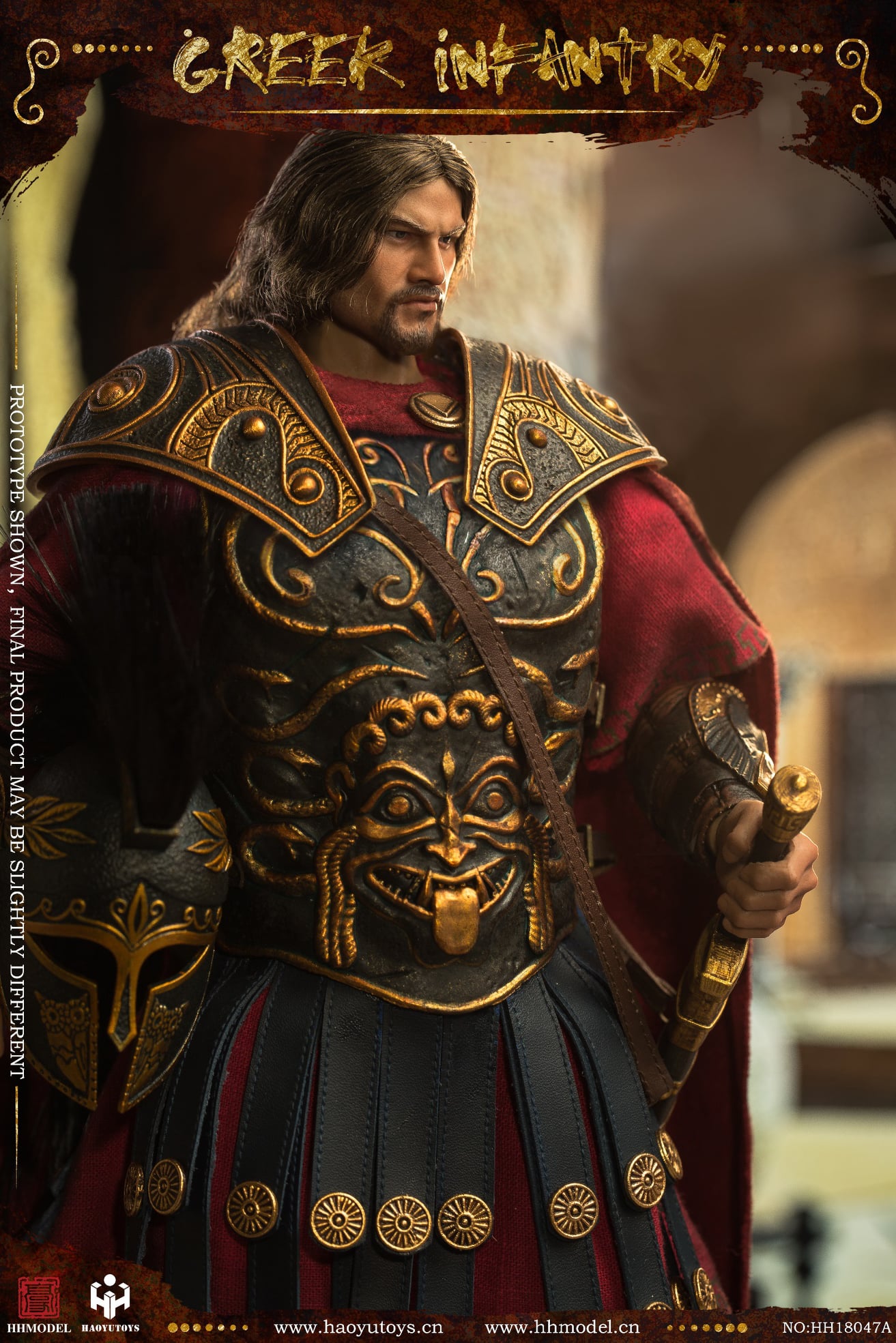 [สั่งจอง]HHMODEL x HAOYUTOYS HH18047 1/6 : Imperial Army-Greek Infantry Gold Edition