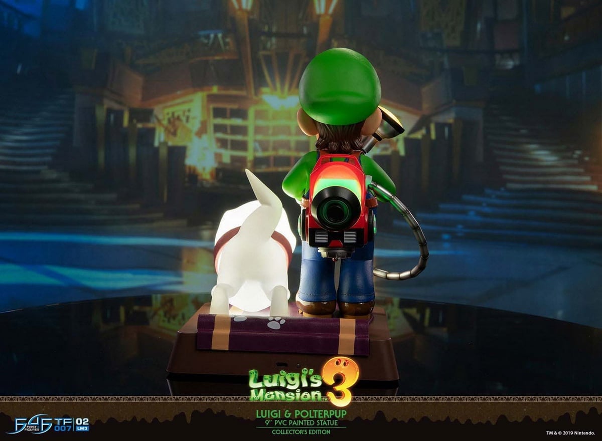 [สั่งจอง]First 4 Figures 23cm : LUIGI'S MANSION 3 – LUIGI AND POLTERPUP COLLECTOR'S EDITION