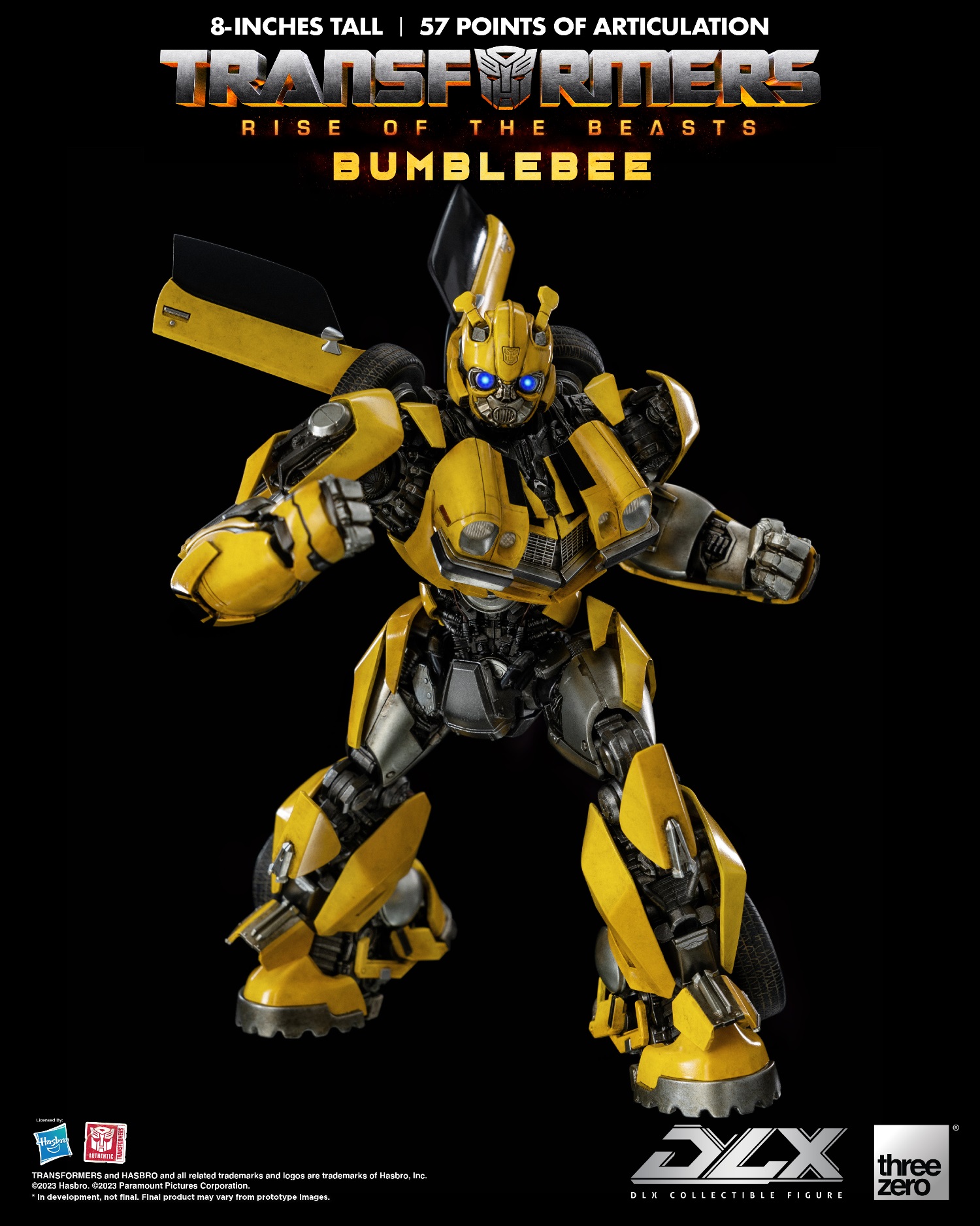 [สั่งจอง]threeZero 3Z05630W0 TRANSFORMERS : Rise of the BEAST DLX - Bumblebee