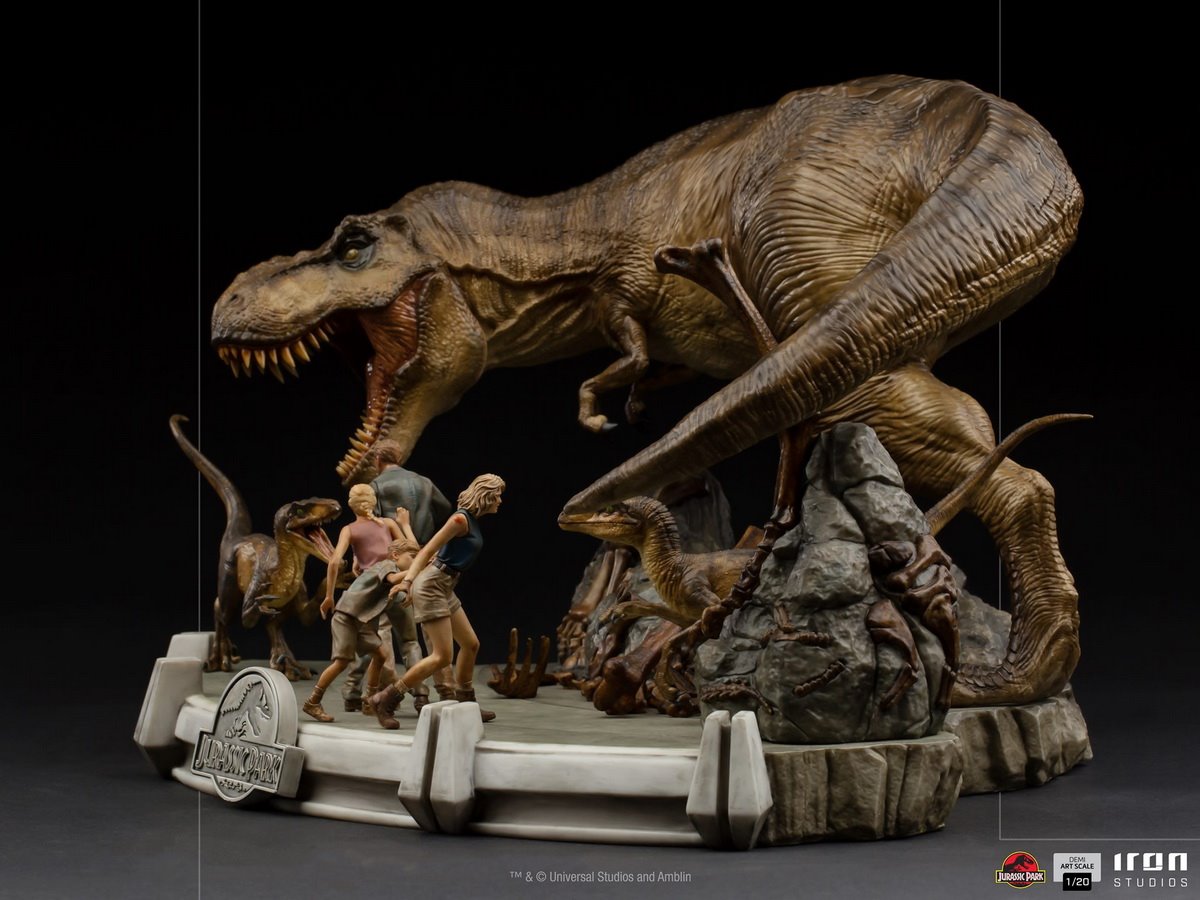 [สั่งจอง]Iron Studios UNIVJP38920-20 1/20 The Final Scene Demi Art Scale – Jurassic Park