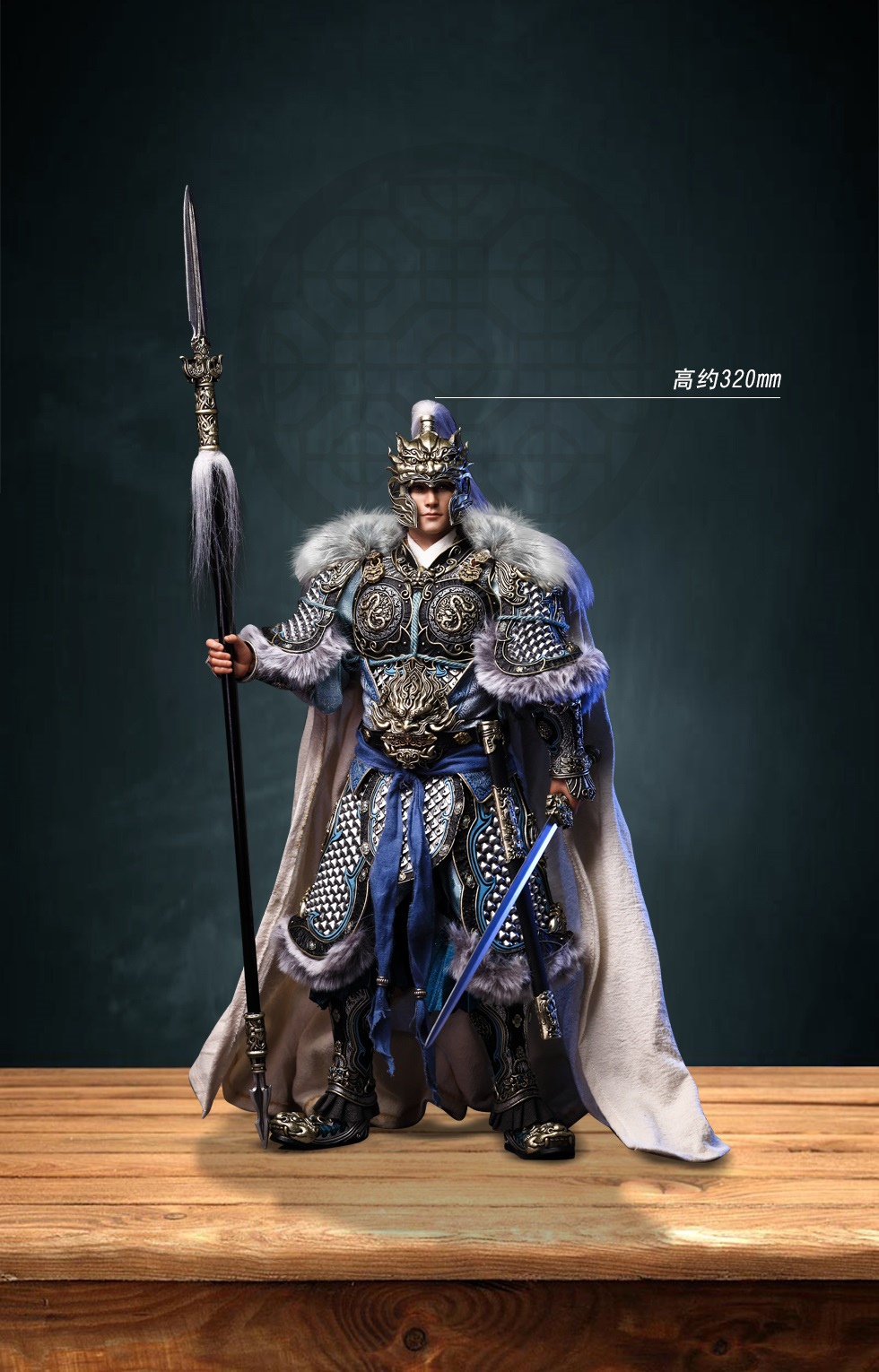 [สั่งจอง] JSTOYS 1/6 CAVALRY GENERAL MA CHAO, MENGQI - JS005 : STANDARD EDITION
