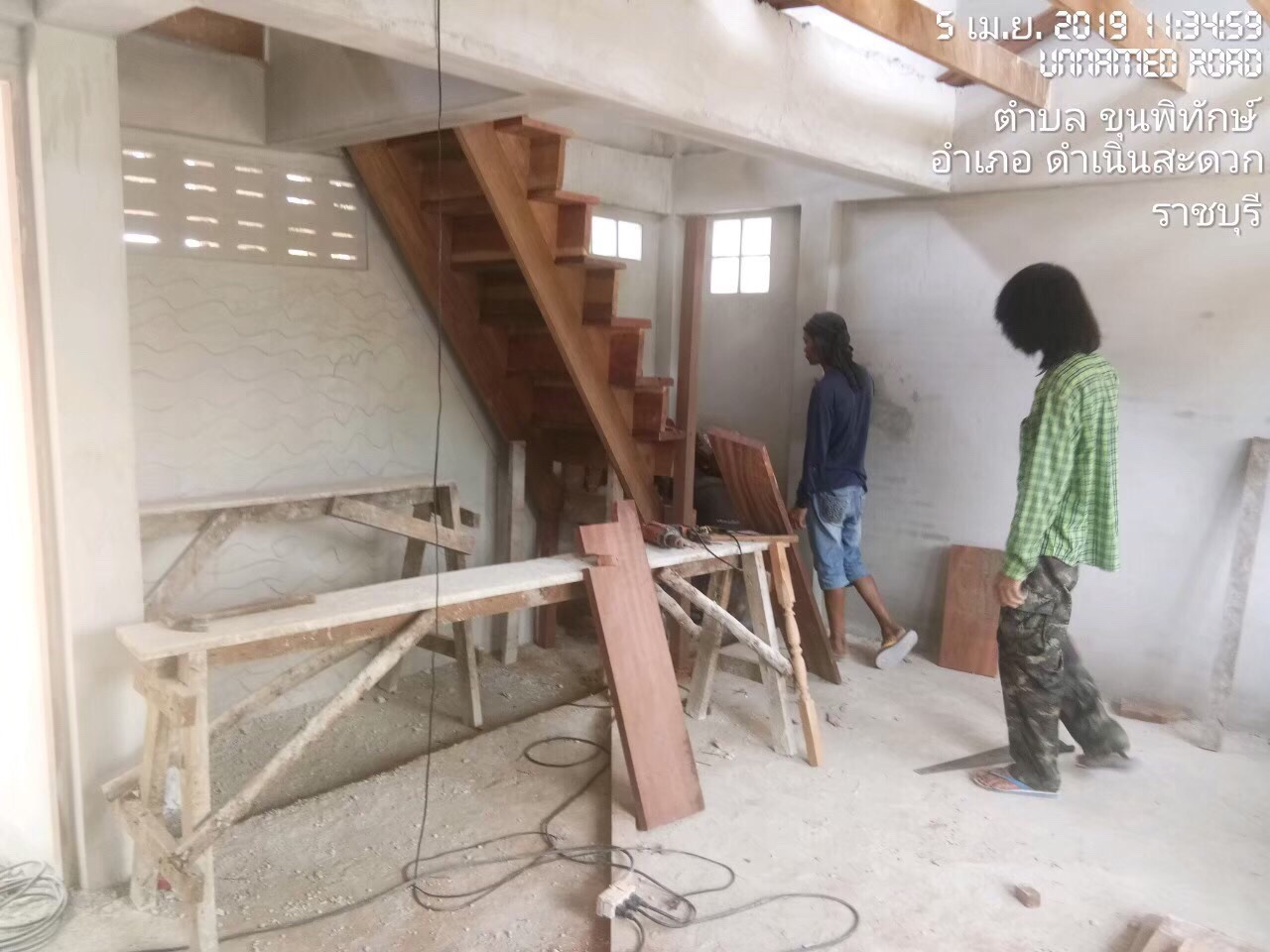 งานสร้าง ห้องพักครู รร.ดอนฟักทอง