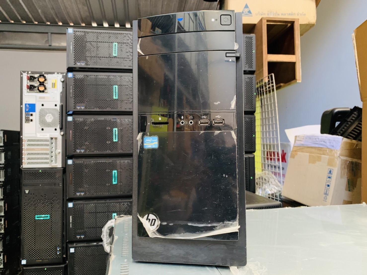 HP 110 MT Desktop PC คอมพิวเตอร์ตั้งโต๊ะ คอมสินค้ามือสอง