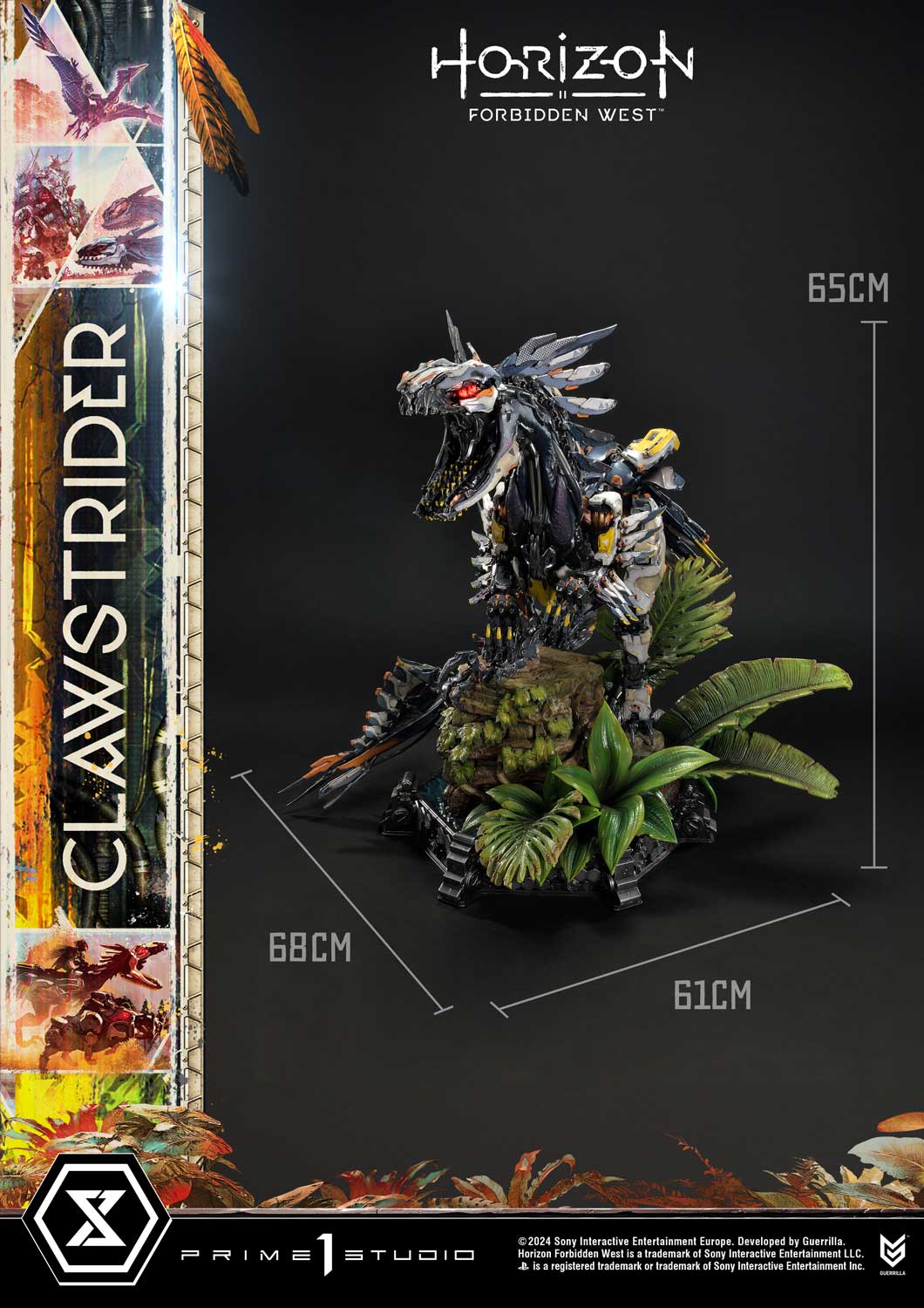 [สั่งจอง] Prime 1 Studio UPMHFW-01: Clawstrider (Horizon Forbidden West)