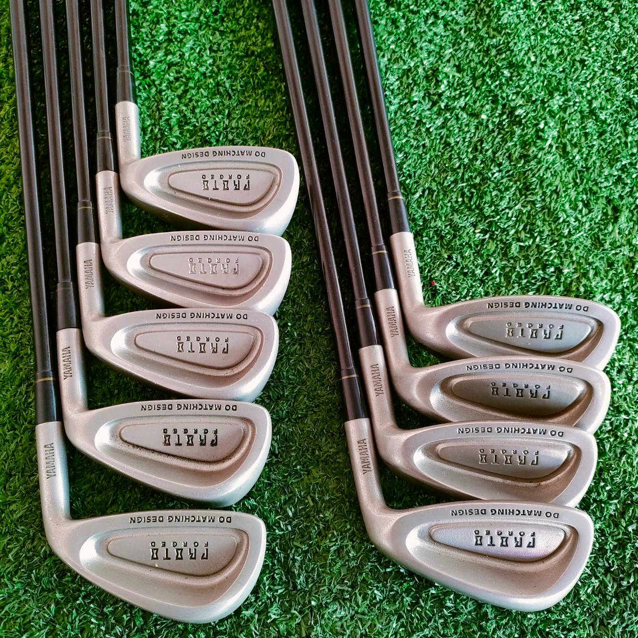 ชุดเหล็ก YAMAHA PRBTB FORGED มีเหล็ก 4-9 เเละ PW AW SW ก้าน SENSUS 7324 M FLEX R YAMAHA เป็นแบรนด์คุณภาพสูง ไม้กอล์ฟมือสอง ของแท้ BY NakaraLuxurious