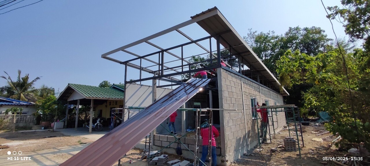 งานสร้างบ้านให้สามเณรพราหมณ์