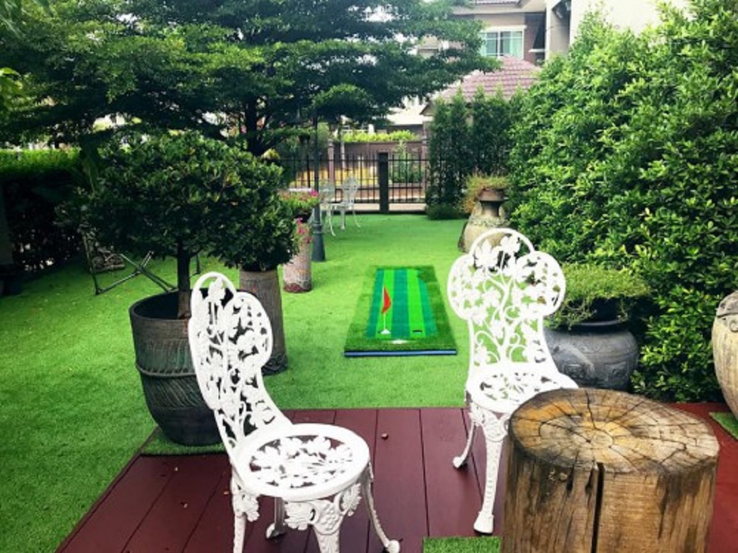 กรีนหญ้าเทียมซ้อมพัตต์ PGM GL009 ขนาดใหญ่ 0.75 x 3 เมตร