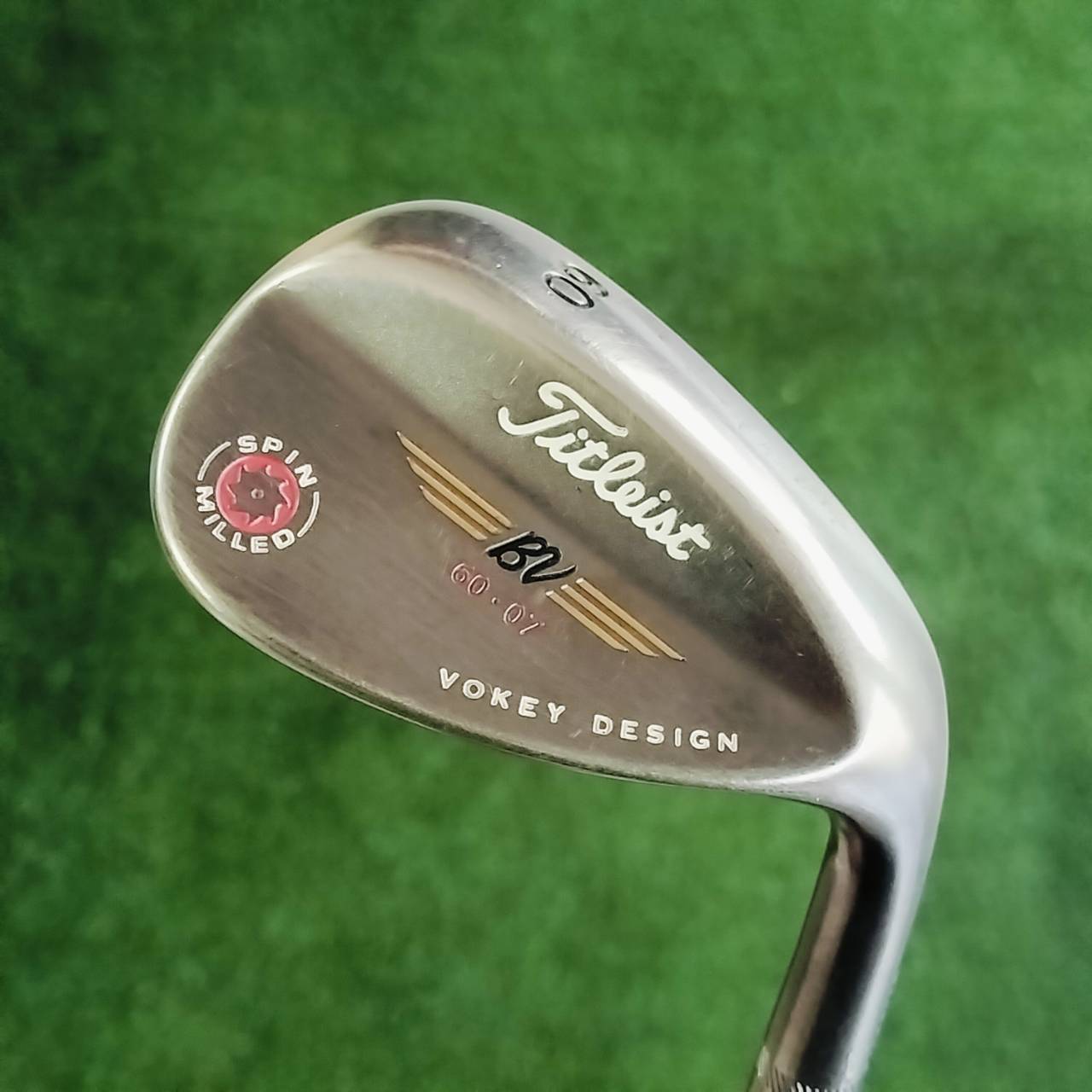 WEDGE Titleist VOKEY DESIGND SPIN MILLED จักรแดง ตัวโหด!!! องศา 60 BOUNCE 7 สภาพสวยมากๆ