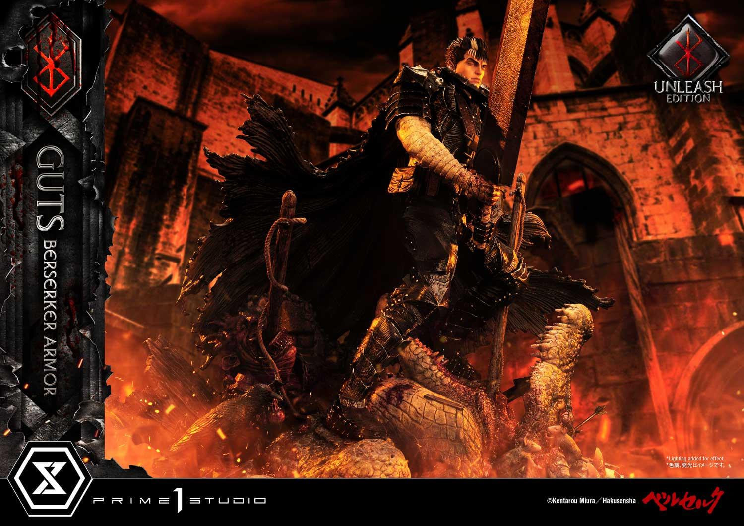 [สั่งจอง]Prime 1 Studio UPMBR-17DX: Guts Berserker Armor Unleash Edition [Deluxe Ver]