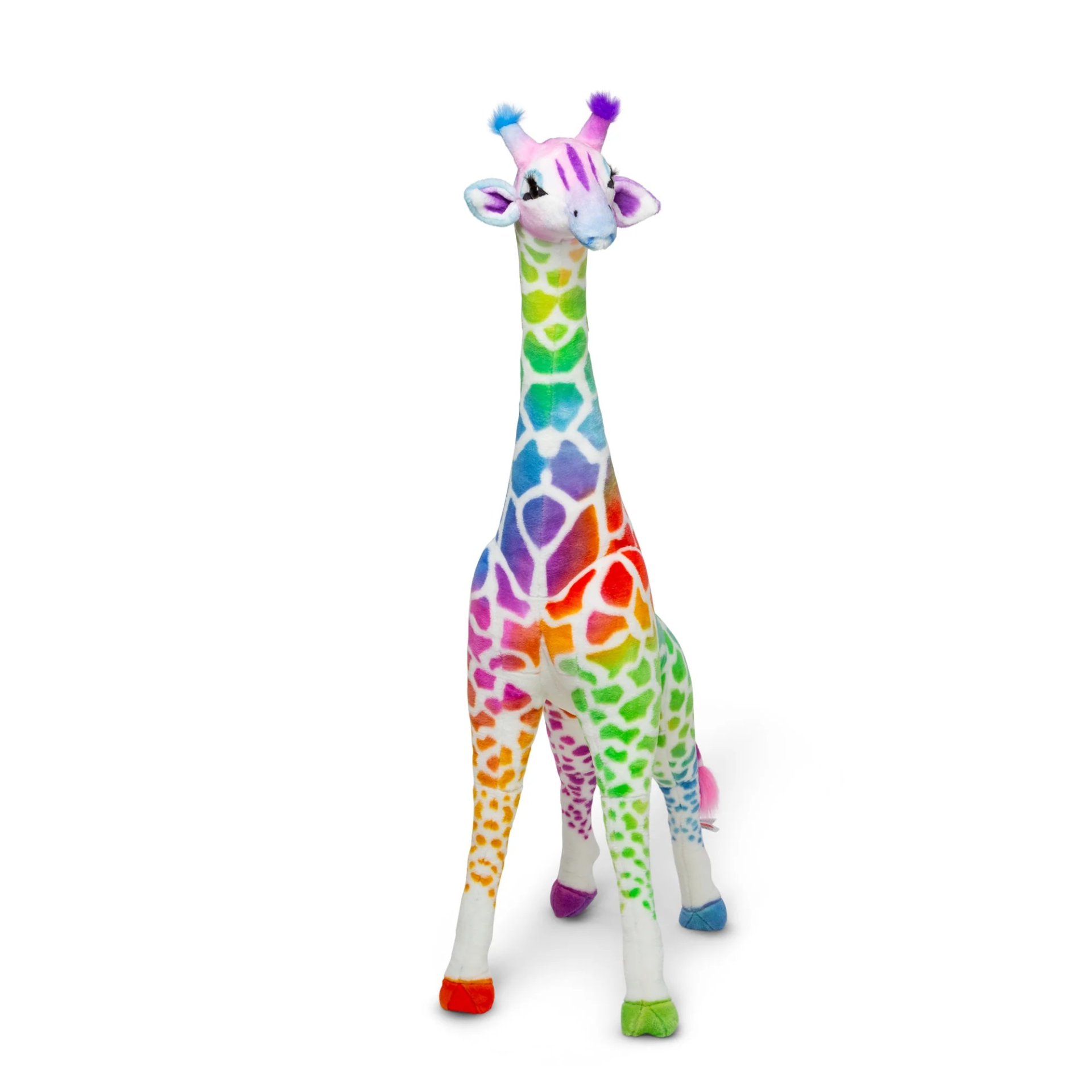 ตุ๊กตายีราฟสีรุ้ง 4 ฟุต รุ่นเฉลิมฉลอง 35 ปี LIMITED EDITION Melissa & Doug Rainbow Plush Giraffe