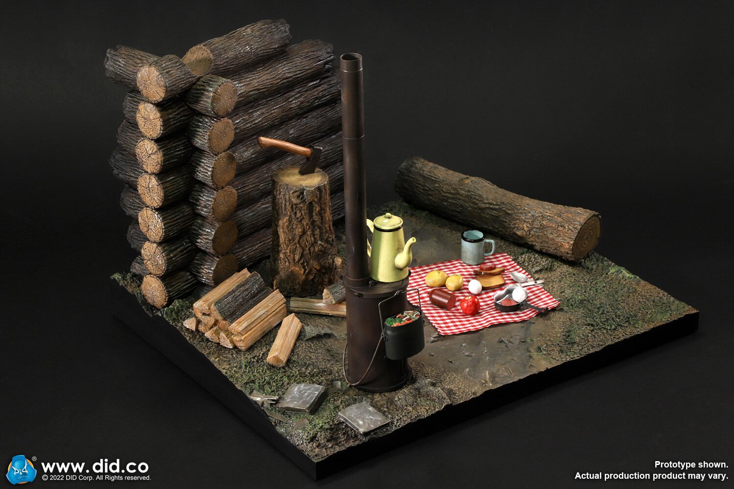 [สั่งจอง]DID 1/6 E60067 : WWII Stove Diorama Set
