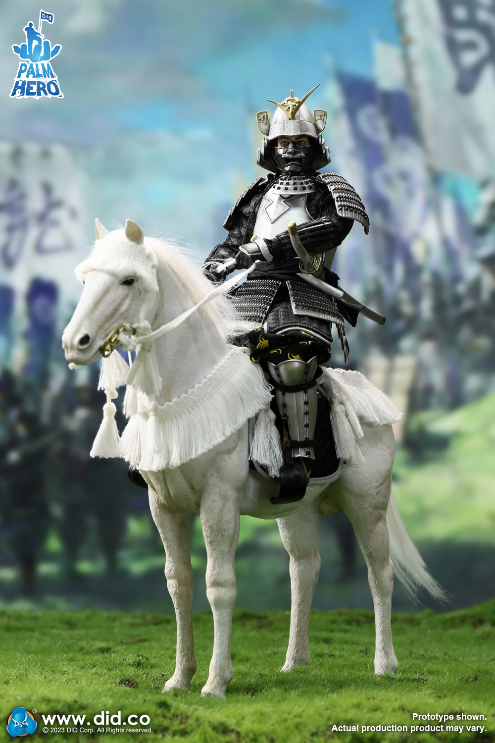 [สั่งจอง] DID 1/12 : Palm Hero Japan Samurai Series - XJ80014 : Uesugi Kenshin