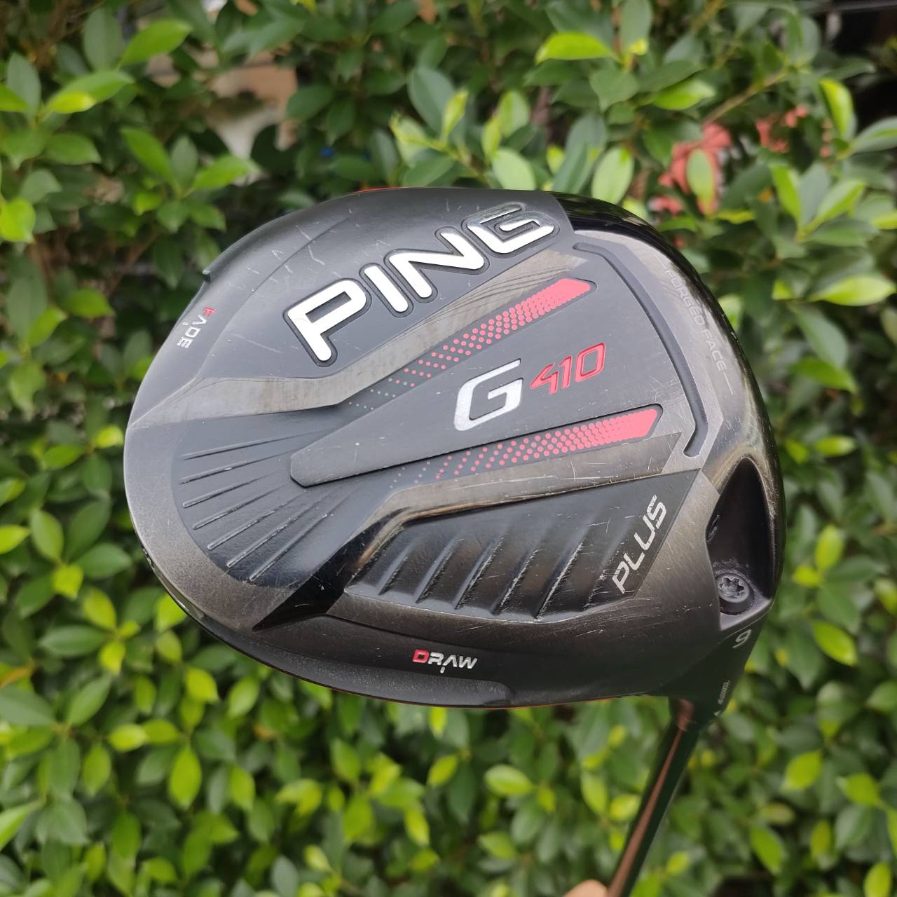 DRIVER PING G410 PLUS องศา 9 ก้าน HZRDUS SMOKE 6.0 ตีดีกว่่ารุ่น 400 ขึ้นอีกมาก สามารถปรับแต่งหมุดน้ำหนักทังสเสน