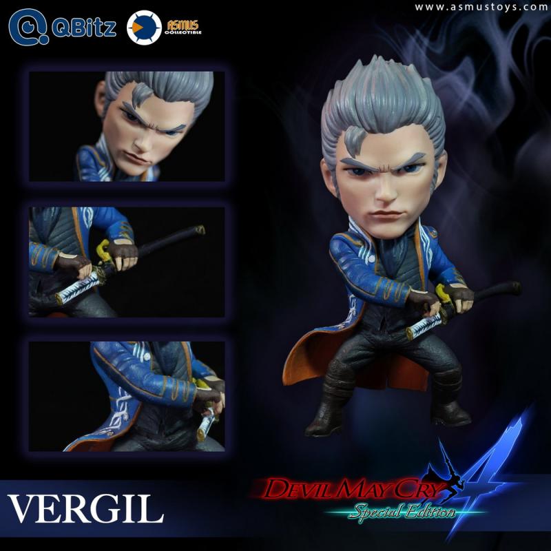 [สั่งจอง]ASMUS TOYS QBITZ DEVIL MAY CRY SERIES : VERGIL 4 LIMITED ARTICULA
