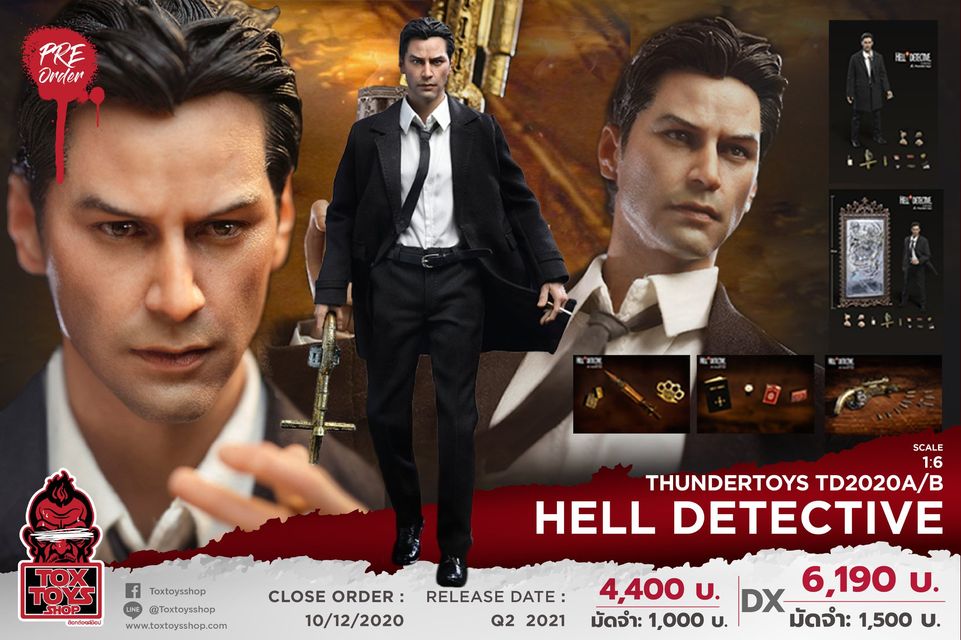 [สั่งจอง]Thundertoys TD2020 1/6 : HELL DETECTIVE