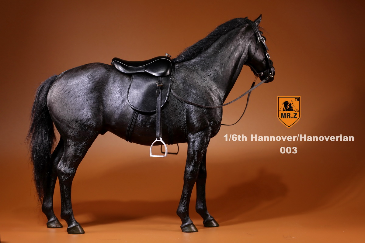 [สินค้าพรีออเดอร์] ม้าศึก Mr.Z 001~005 1/6 Germany Hanoverian Animal Hannover Horse Model 12" Figure