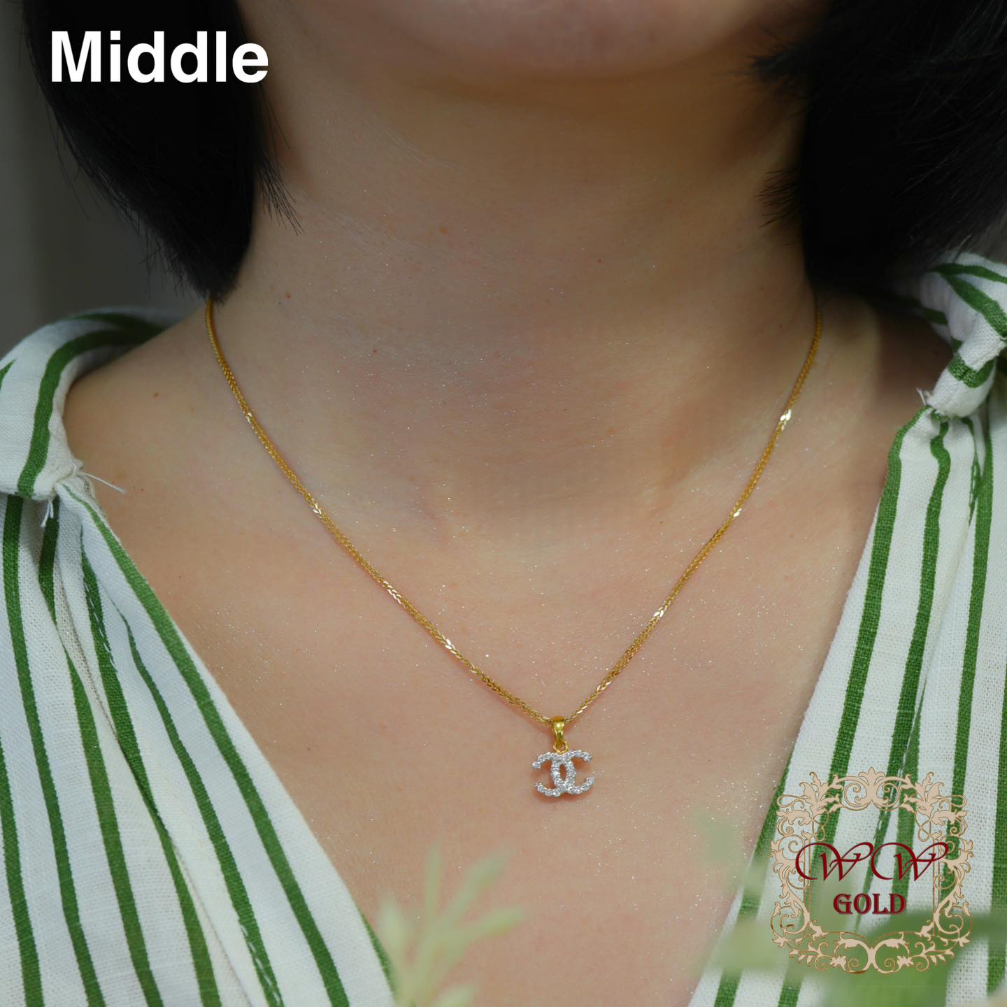 จี้ cc (Middle size)