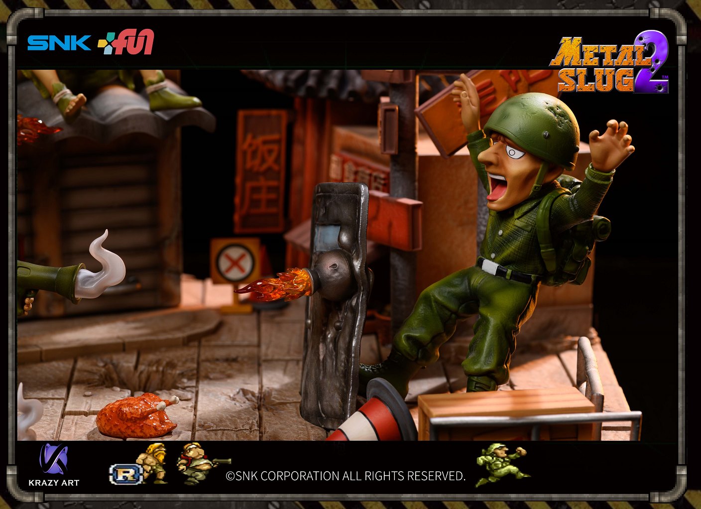 [สั่งจอง]Krazy Art : Metal Slug 2 - China Town