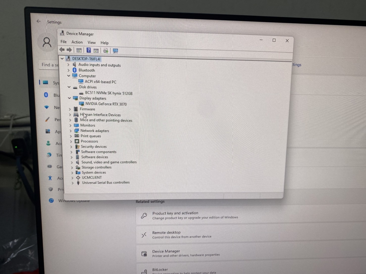 DELL G5-5000 DESKTOP PC (คอมพิวเตอร์ตั้งโต๊ะ) + Monitor Dell 24 inch